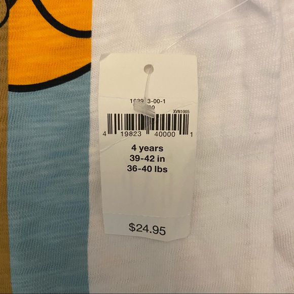 NWT Baby Gap Warner Brothers Looney Tunes Long Sleeve Cotton Shirt Size … - Picture 8 of 9